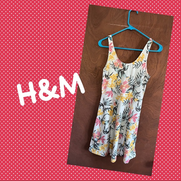 H&M Dresses Hm Tank Skater Dress Poshmark